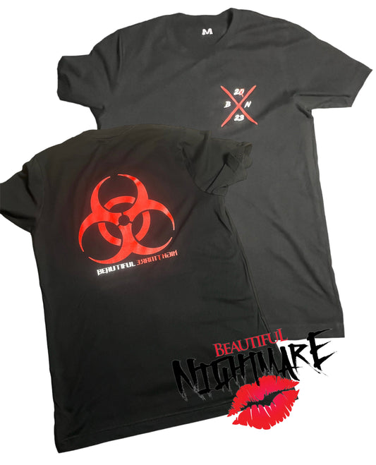 Toxic T-Shirt - Black & Red